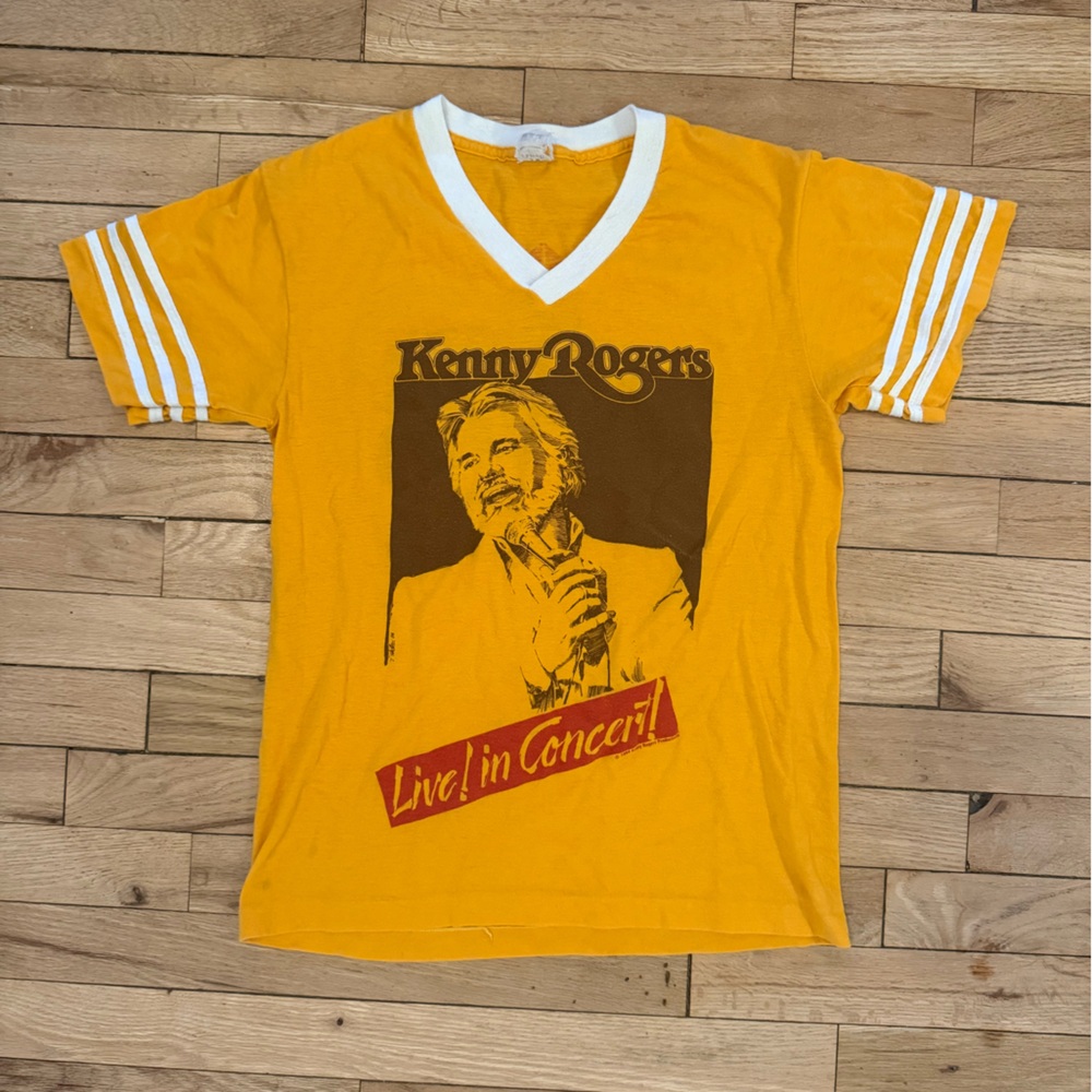Rare Vintage 1980’s Kenny Rogers Shirt